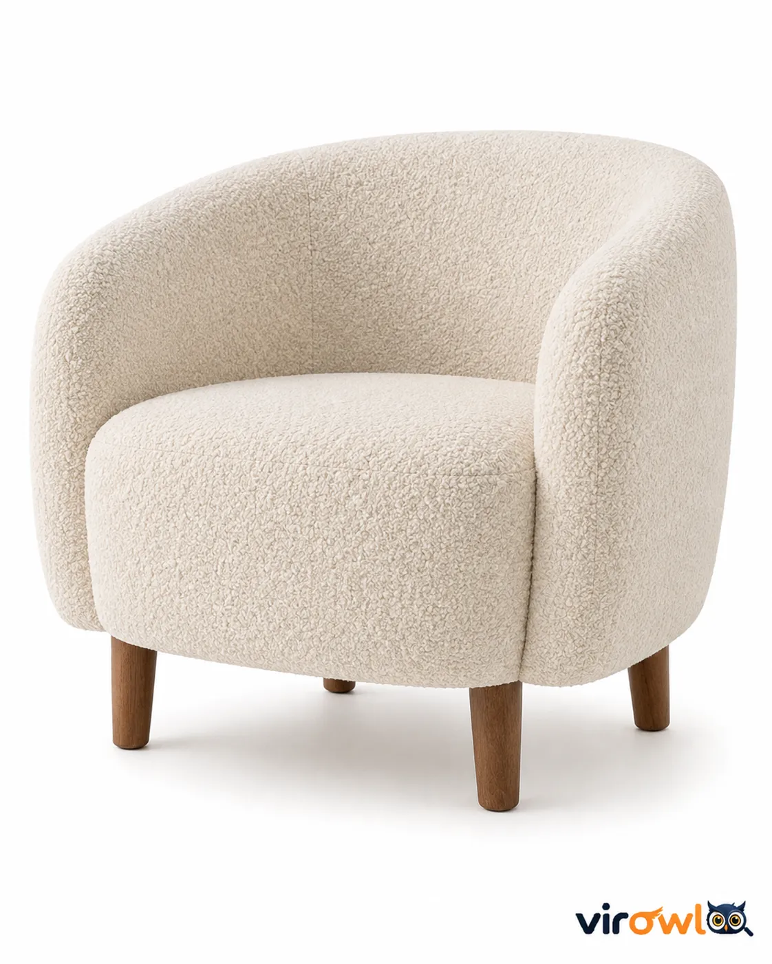 Bouclé Accent Chair